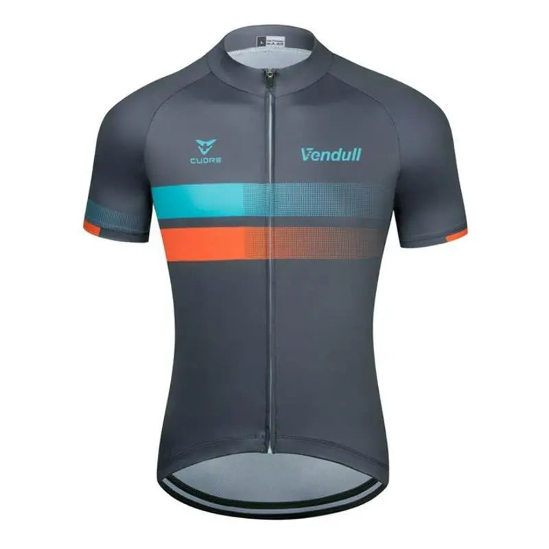 Cycling Clothing 2023 VENDULL Men's Cycling Jersey Tops Summer Racing Short Sleeve MTB Bike Jersey Shirt Ropa Ciclismo Maillot-WAYBIKER