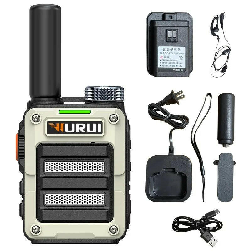 Wurui G63B walkie talkie uhf radios long range Portable ham Amateur Two-way radio profesional communicator children pmr446 scan-WAYBIKER