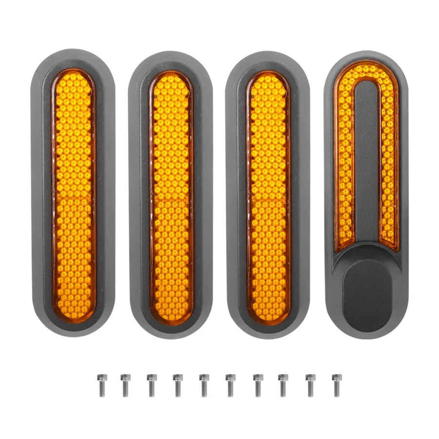 Wheel Cover Protect Shell For Xiaomi 3 Electric Scooter M365 Pro 2 1s Front Rear Safety Reflective Tube Night Reflector Parts-WAYBIKER