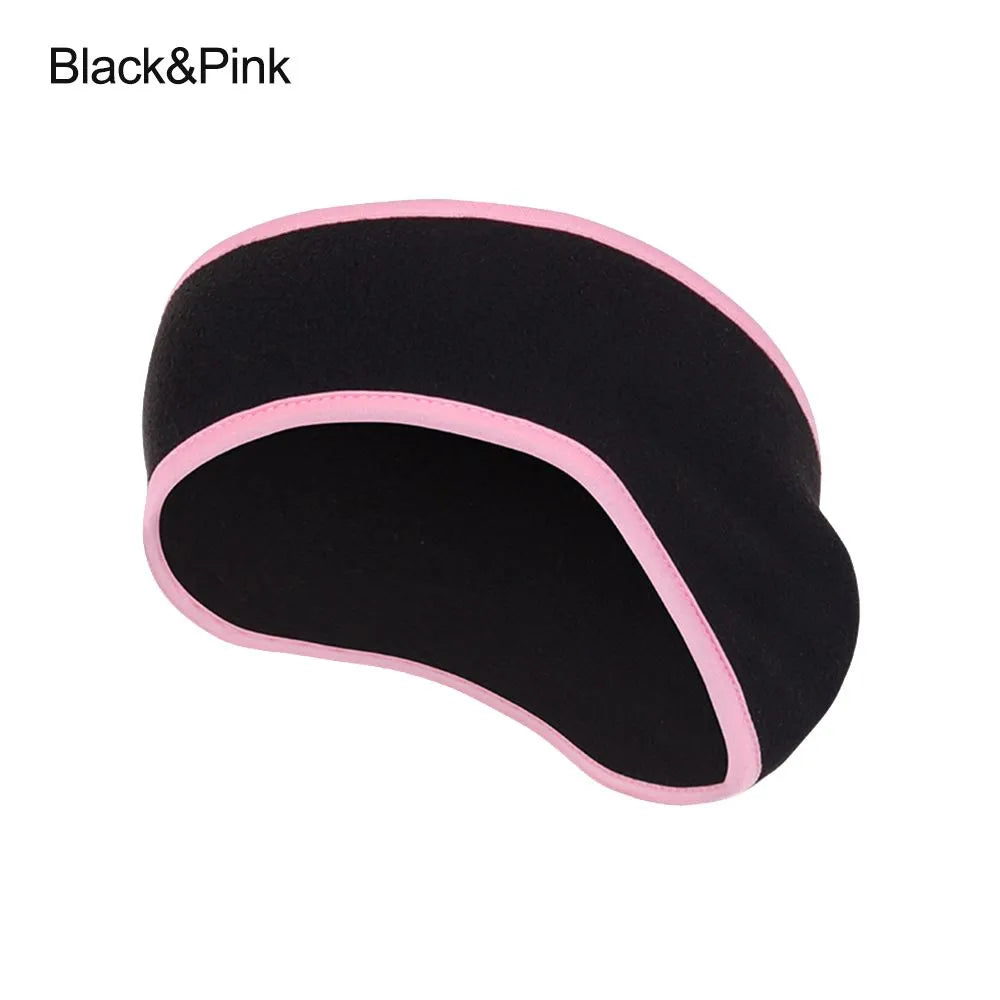 1Pcs Fleece Ear Warmer Muff Winter Headband Ear Muffs Headband for Men Women Running Skiing Outdoor Sports-WAYBIKER