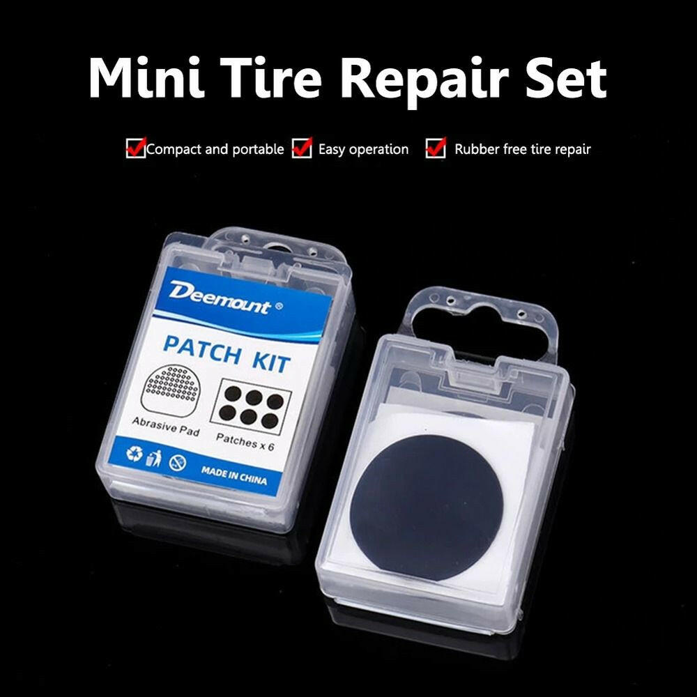 Bike Tire Patch Kit 25mm Glueless Fast Tire Patches Inner Tube Patching Tyre Filler For MTB Road Bikes Cycling Accessories