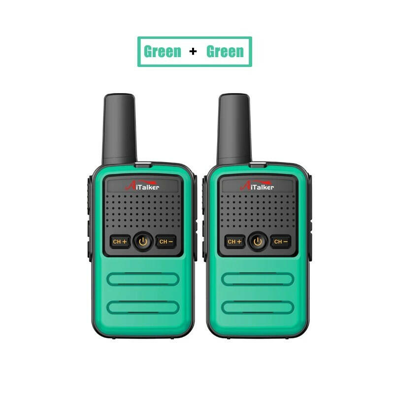 2Pcs Mini Small Little  Walkie Talkie Talk With Baofeng UV5R Portable Two Way Radio Hotel Hunting  USB Charger Transceiver-WAYBIKER