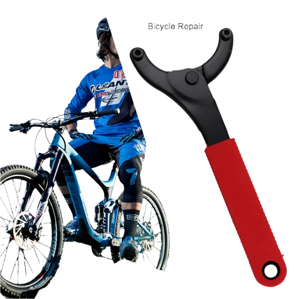 Adjustable Bike Bottom Chain Wheel Crank Bracket Freewheel Wrench Repair Convenient Spanner Sprocket Remover Tools-WAYBIKER