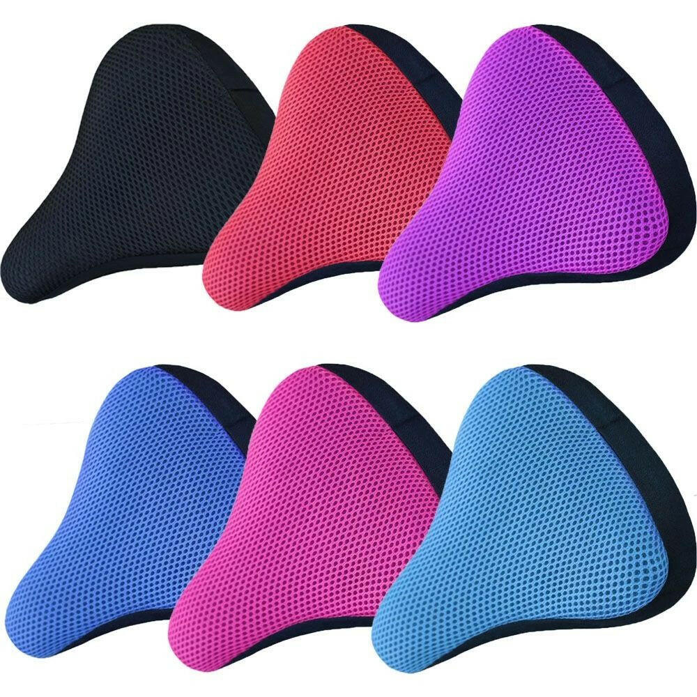 Bicycle Saddle 3D Soft Bike Seat Cover Cycling Silicone Seat Cushion Cycling Breathable Saddle Comfortable Bicycle Bike-WAYBIKER