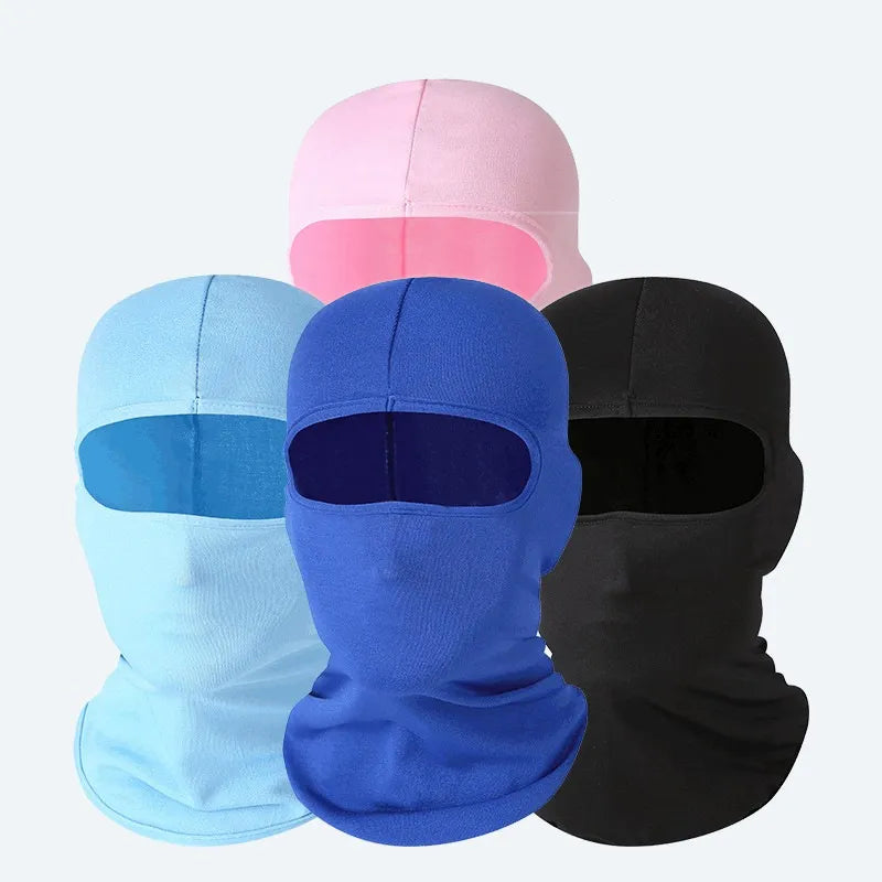 Balaclava For Women Cycling Caps Winter Ski Mask Helmet Liner Full Face Hat Head Warmer For Men Gorras Hombre UV Resistance-WAYBIKER