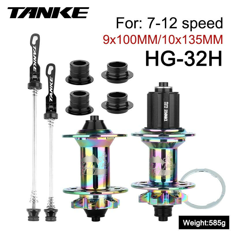 TANKE MTB Hub 6 NBK cubo Sealed Bearing 108 Ring 32 Holes Mountain Bike Disc Brake Aluminum Alloy Bike Hub 7 8 9 10 11 12 Speed-WAYBIKER