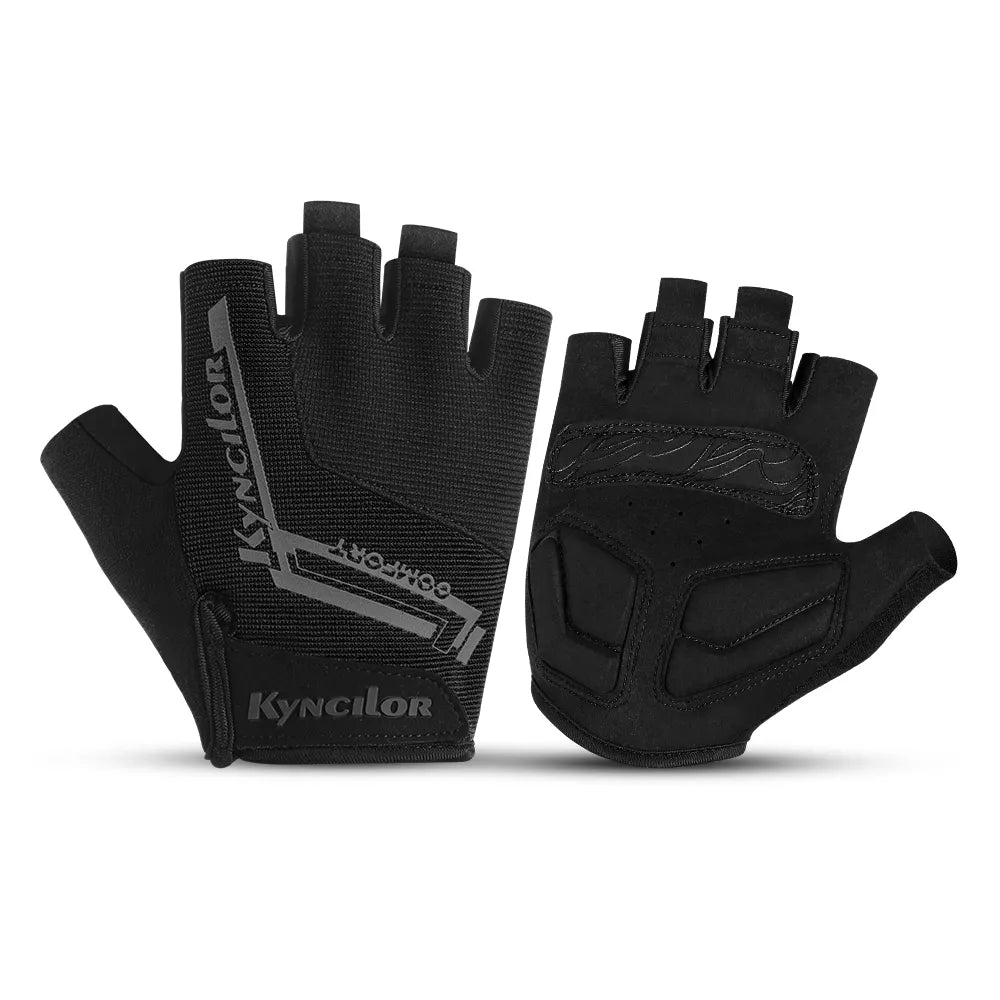 Half Finger Gloves Sports Cycling Gloves Breathable Shockproof Outdoor Bicycle Gloves Running Gloves-WAYBIKER