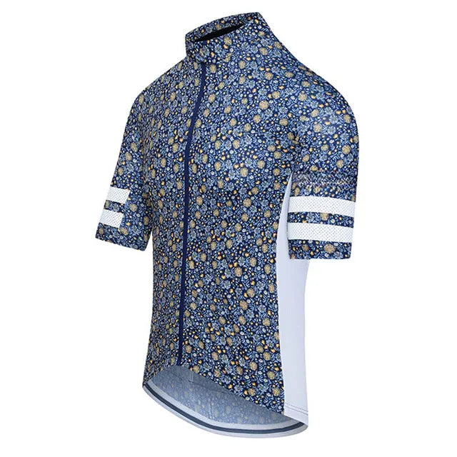 Summer Men's Short Sleeve Jerseys Quick Dry Cycling Shirts  Ciclismo Maillot Hombre Mtb Clothing-WAYBIKER