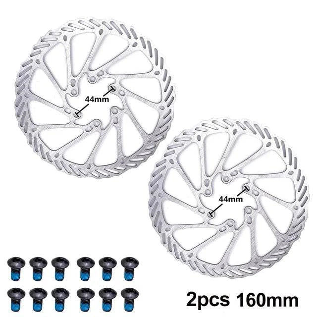 ZTTO Bicycle Brake Rotor 120 140 160 180 203mm 6 in Stainless Steel Hydraulic Brake Rotor MTB Road Bike Disc Brake With T25 Bolt