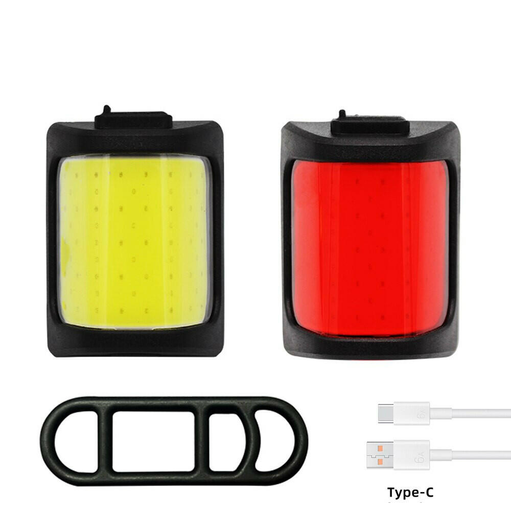 Bike Lights for Night Riding Bicycle Tail Light USB Rechargeable 200 Lumens Warning Light Rear Easy to Install Cycling Lamp-WAYBIKER