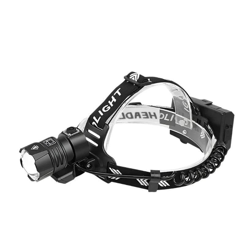 Newest XHP199 Most Powerful LED Headlamp Rechargeable Head Flashlight LED Headlight 18650 USB XHP90 Waterproof Fishing Head Lamp-WAYBIKER