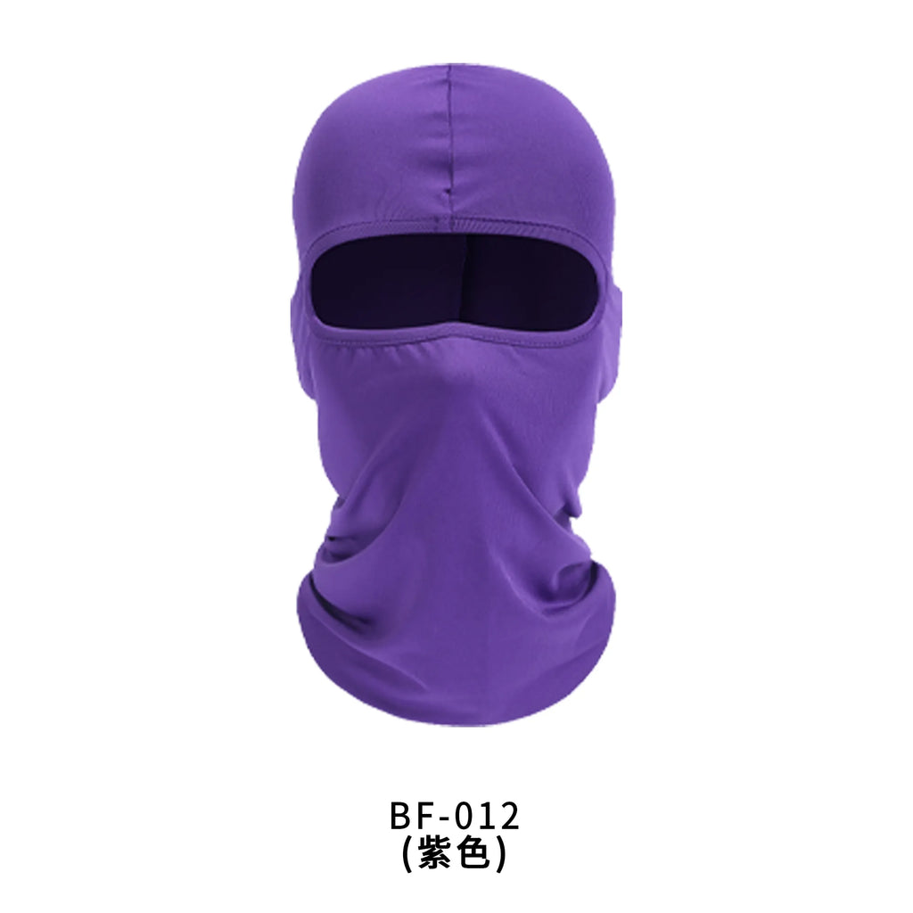 Motorcycle Mask Cycling Balaclava Full Cover Face Mask Hat Balaclava Quick Dry Lycra Ski Neck Summer Sun Ultra UV Protection-WAYBIKER