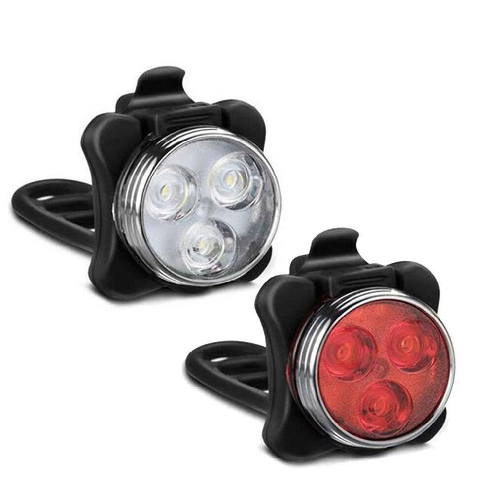 Cycling Bike Taillight With USB Rechargeable Bicycle Tail Clip Light Lamp Bike Light Luz Bicicleta Bicycle Accessories-WAYBIKER