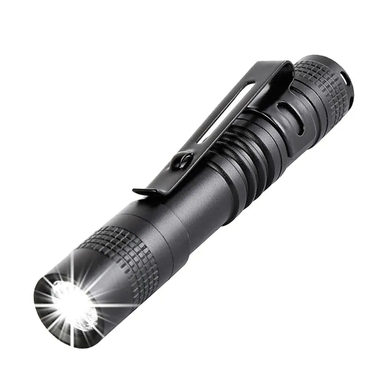 Mini Portable LED Pen Light Pocket Ultra Bright High Lumens Handheld Flashlight Linterna Torch For Camping Outdoor Emergency-WAYBIKER