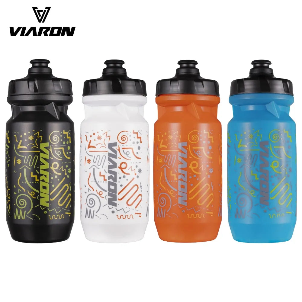 VIARON 550ML Bicycle Water Bottle Road Grade Sports Fitness Running Riding Kettle Leak Proof Drinking Bike Bottle Cage-WAYBIKER