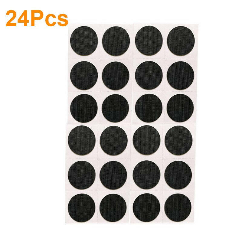 12/24/48Pcs Bike Tire Repair Patch Glue-Free Adhesive Quick Repairing Tyre Protection Patch for Bike Inner Tyre Repair Pads-WAYBIKER