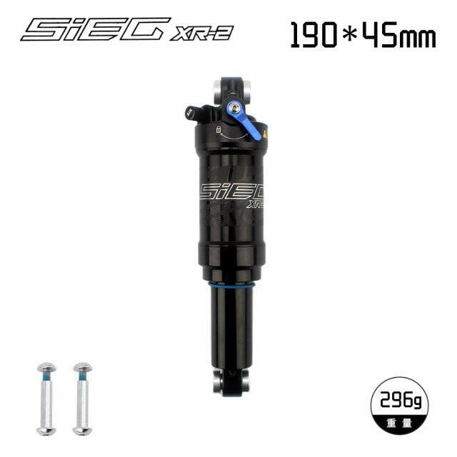 SIEG XR2 Mountain Bike Air Shock Absorber With Lock for 165mm 190mm MTB Scooter Soft Tail Electric Bicycle Rear Shock Absorber