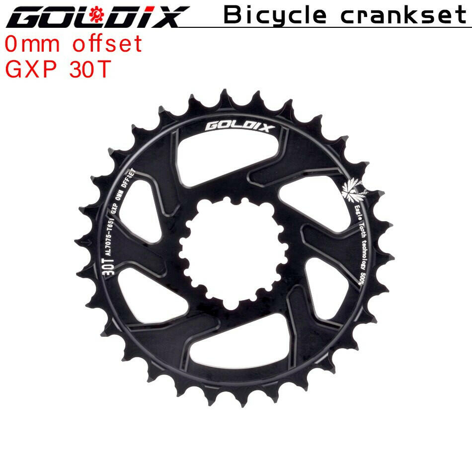 GOLDIX GXP Bicycle Chainring Wide Narrow Teeth Chainwheel 30/32/34/36/38T Crankset Crown for Sram 11/12S NX XX XO GX Single Disc-WAYBIKER