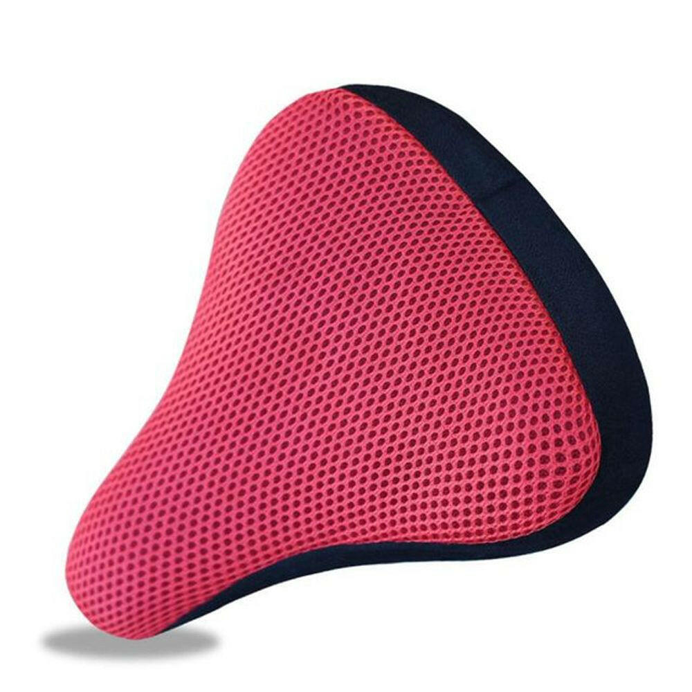 Bicycle Saddle 3D Soft Bike Seat Cover Cycling Silicone Seat Cushion Cycling Breathable Saddle Comfortable Bicycle Bike-WAYBIKER