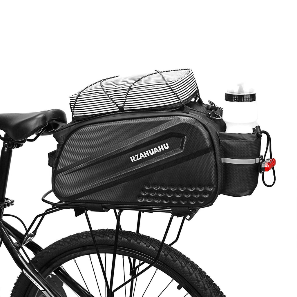 Lixada Bicycle Bags 10L Multifunctional Bicycle Rear Seat Bag Waterproof Cycling Bike Rack Trunk Cargo Bag Pannier Handbag