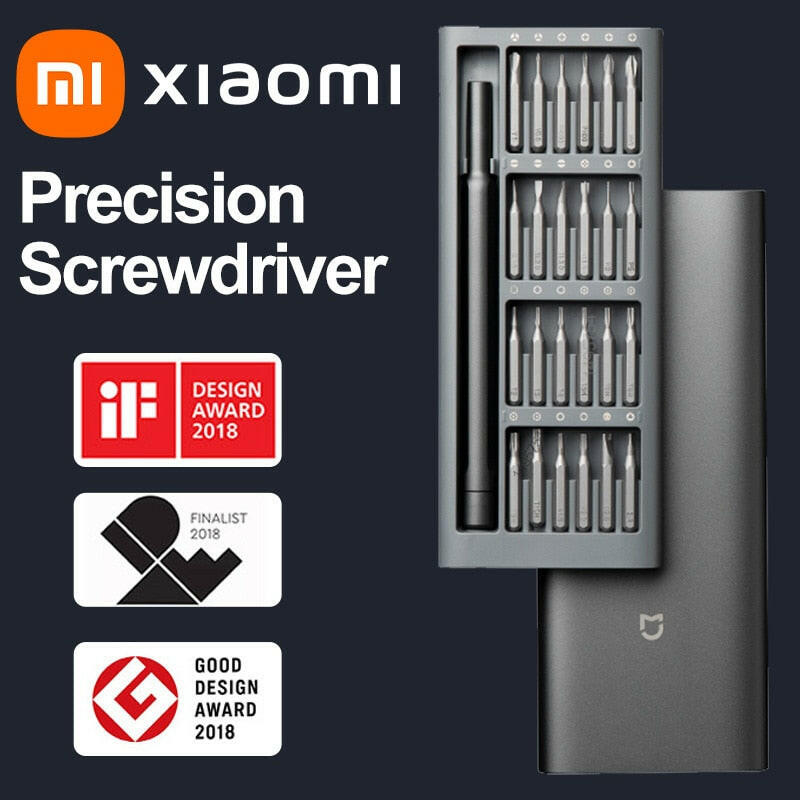 Mijia Precision Screwdriver Set Xiaomi Screw Heads Power Manual Equipment Tool Multifunction Set for Smart Home PC Phone Repair-WAYBIKER