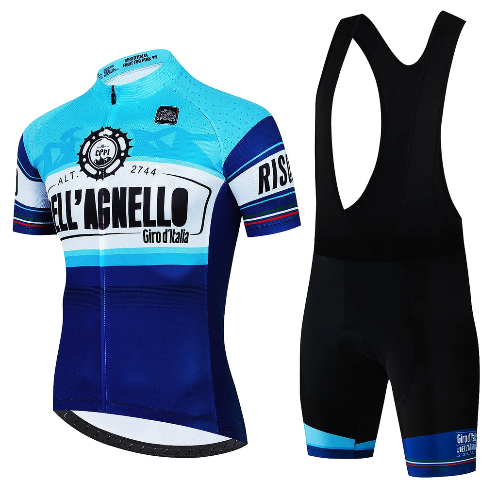 Tour De Giro D'ITALIA Cycling jersey Sets Mens Cycling Clothing Summer Short Sleeve Quick-dry MTB bike suit Ropa Ciclismo estivo-WAYBIKER