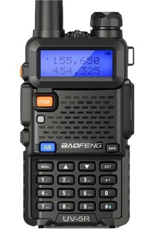 Baofeng UV-5R 8W True High Power 8/5W Powerful Walkie Talkie Long Range 16km Dual Band Two Way Radio CB Portable UV5R Hunting-WAYBIKER