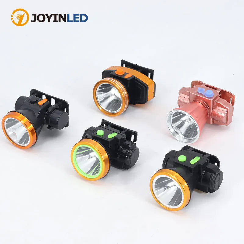 Outdoor Waterproof LED Diving Head Light Head Lamp 100-250V Diving Headlight Head Flashlight Lantern for Swimming Camping