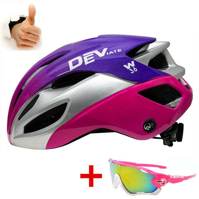 Road Bike Helmet Racing Outdoor Adult Sports Mountain Biking Equipment Special Helmet Men and Women Adjustable Riding Hat-WAYBIKER