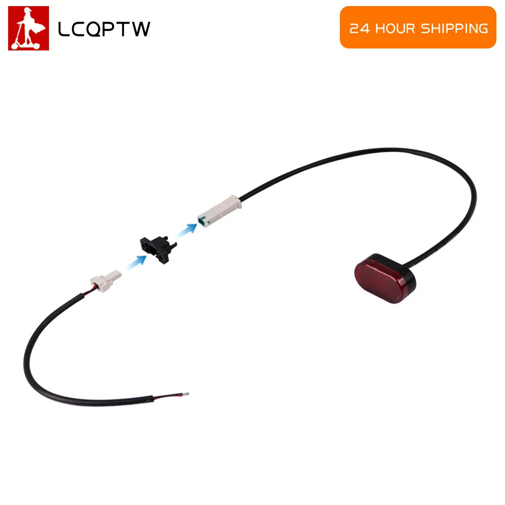 Battery Tail light cable for Xiaomi M365 Electric Scooter 1S pro lightweight Circuit board LED tail light cable-WAYBIKER