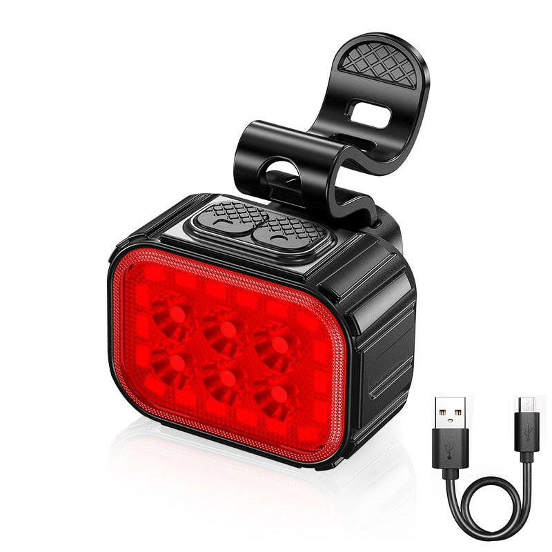 TOPRIDER 550LM Bike Light Front Lamp USB Rechargeable T6 LED 1100mAh Bicycle Light Waterproof Headlight Bike Accessories-WAYBIKER