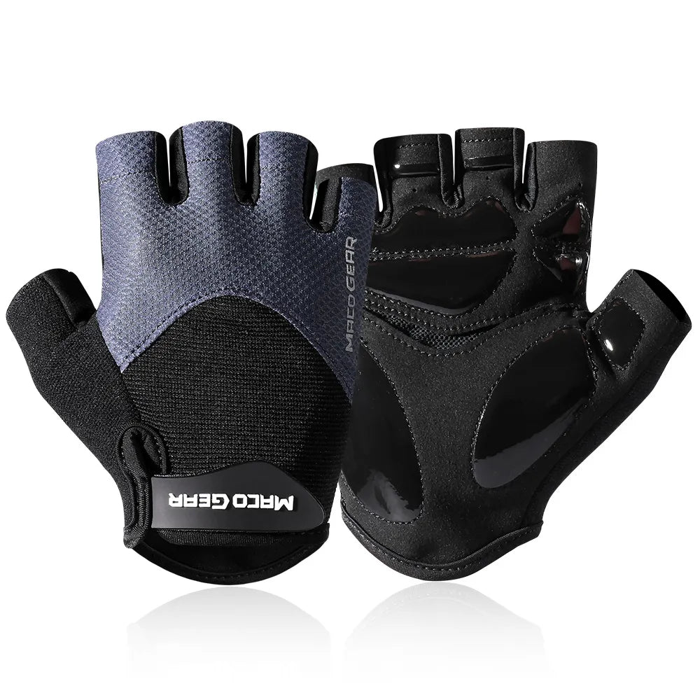 Cycling Half Finger Gloves Sports MTB Road Bike Running Anti-shock Anti-Slip Fitness Gym Riding Bicycle Glove Summer Men Women-WAYBIKER