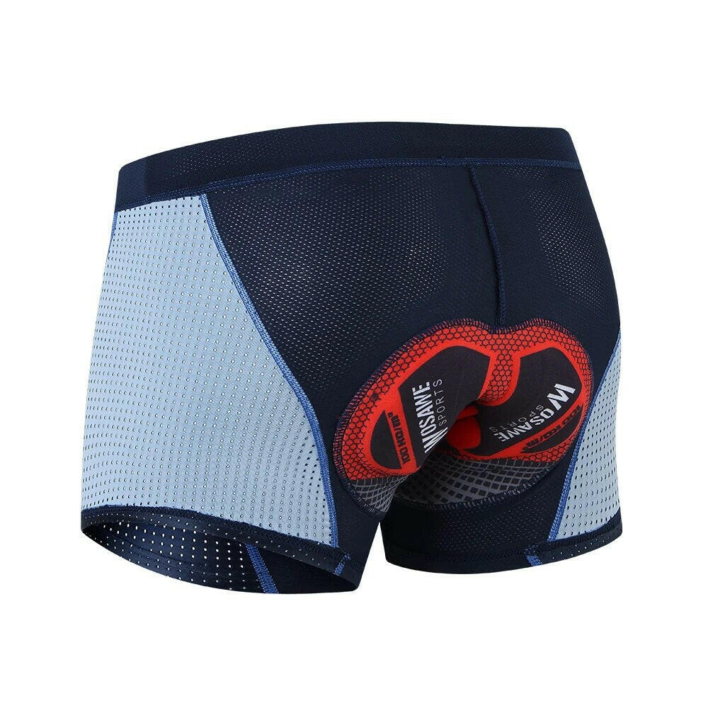 WOSAWE Upgrade Cycling Shorts Men Cycling Underpant Pro Shockproof Padded Bicycle Underpant MTB Road Bike Underwear Man Shorts