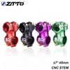 ZTTO Bicycle MTB 7 Degree 45mm Stem 31.8mm High-Strength Lightweight Handlebar Stem For Gravel XC AM Mountain Road Bike Parts