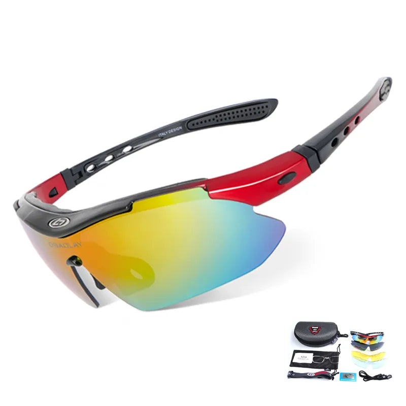 OBAOLAY Professional Best Cheap New Style Climbing Sunglasses Driving Cycling Glasses Fishing Polarized Custom Sport Eyewea