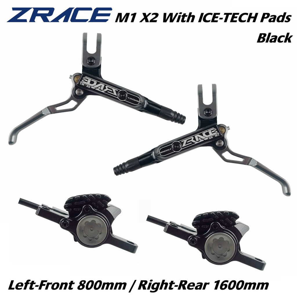 ZRACE M1 X2 / X4 Mountain Bike Hydraulic Brake,Full CNC Lightweight, Oil Pressure Disc