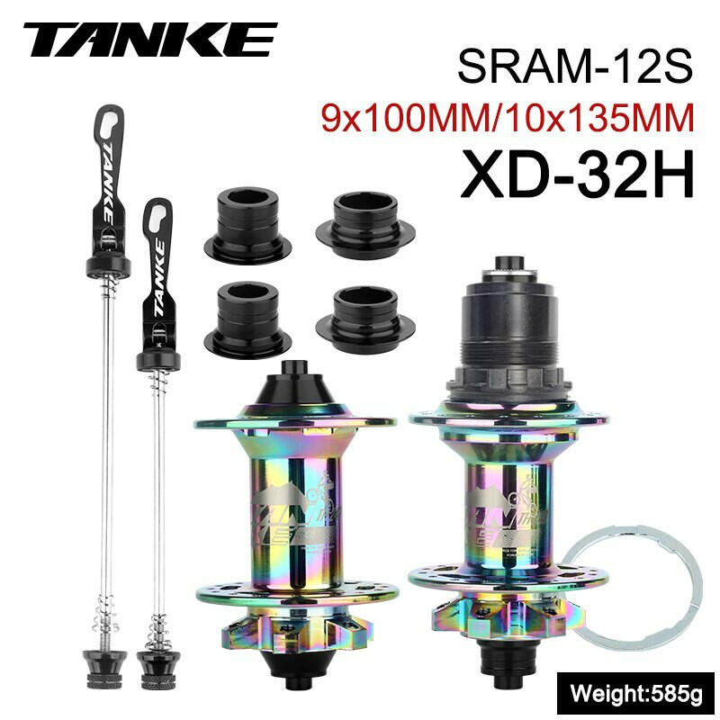 TANKE MTB Hub 6 NBK cubo Sealed Bearing 108 Ring 32 Holes Mountain Bike Disc Brake Aluminum Alloy Bike Hub 7 8 9 10 11 12 Speed-WAYBIKER