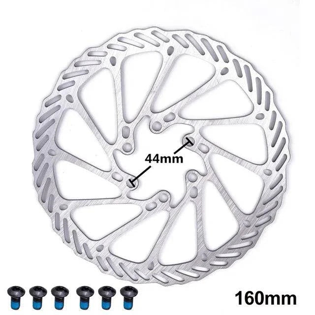 ZTTO Bicycle Brake Rotor 120 140 160 180 203mm 6 in Stainless Steel Hydraulic Brake Rotor MTB Road Bike Disc Brake With T25 Bolt