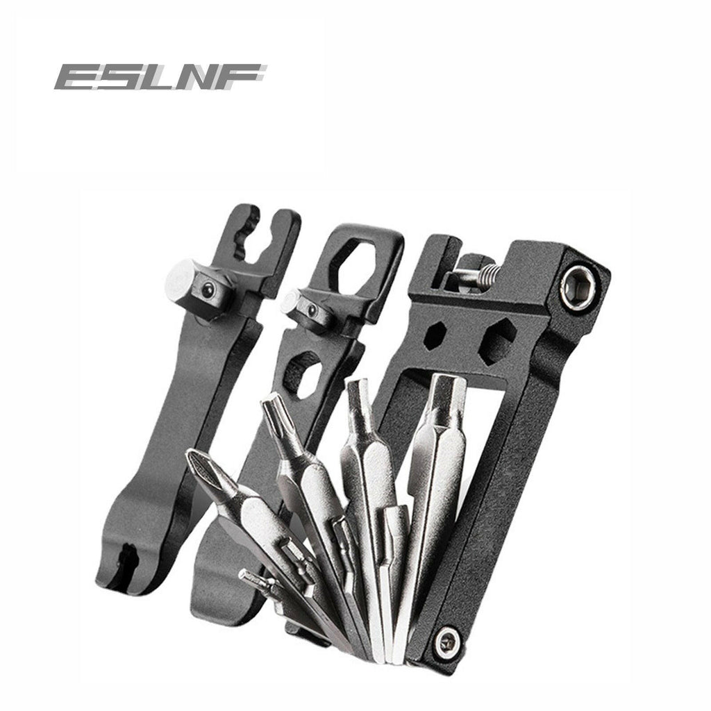 ESLNF Mountain Bicycle Tools Sets Bike Bicycle Repair Tools Kit Hex Spoke Wrench Mountain Cycle Screwdriver Tool 19-WAYBIKER