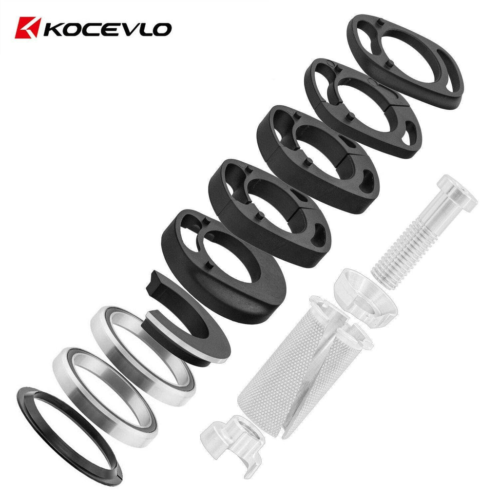 Kocevlo Road Bike Fully integrated cable routing Headset 1.5in Bearing Headset Compatible with systems-WAYBIKER