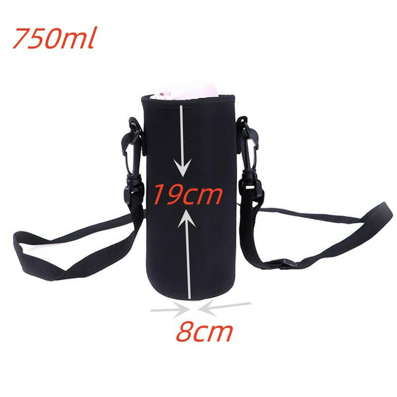 1pc 420-1500ML Sports Water Bottle Case Insulated Bag Neoprene Pouch Holder Sleeve Cover Carrier for Mug Bottle Cup-WAYBIKER