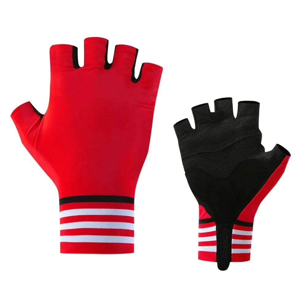 Ykywbike Cycling Men's Half Gloves Breathable Shockproof Cycling Gloves Fingerless Gloves Mtb Mountain Bicycle Gloves Sports