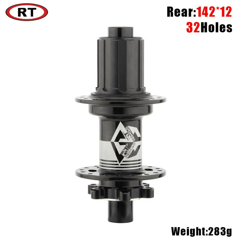 RT Mountain Bike Hub 32 Hole 5 Bearing Hub Rear 10*135mm QR100*15 12*142mm 8/9/10/11 Speed Quick Release Disc Brake MTB Hub-WAYBIKER