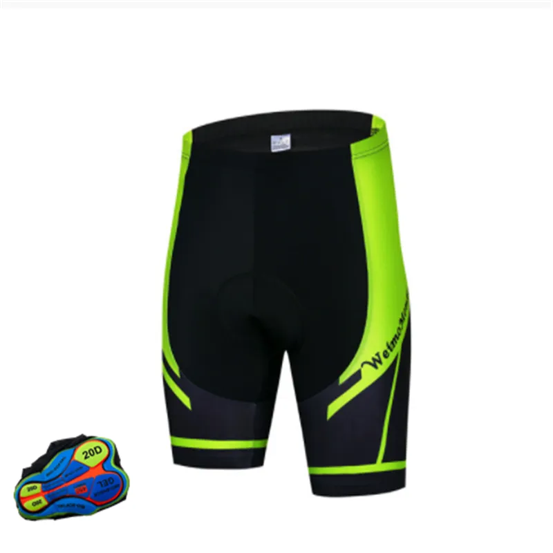 Men Cycling Shorts Summer Shockproof Underwear Padded Road Bike Lycra Bicycle Pants Tights Legging-WAYBIKER