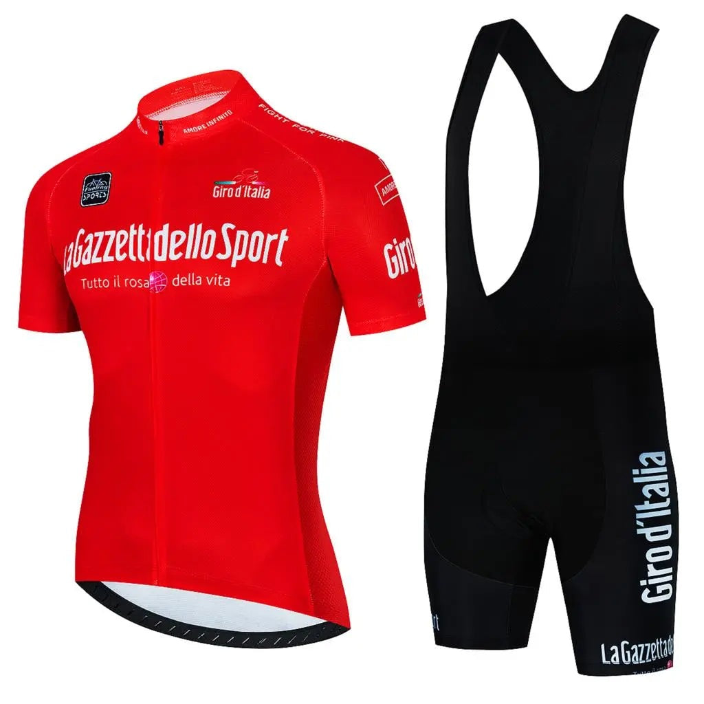 2023 Giro d'Italia Cycling Jersey Set MTB Uniform Bike Wear Ropa Ciclismo Bicycle Clothes Short Cycling Clothing Maillot Culotte-WAYBIKER