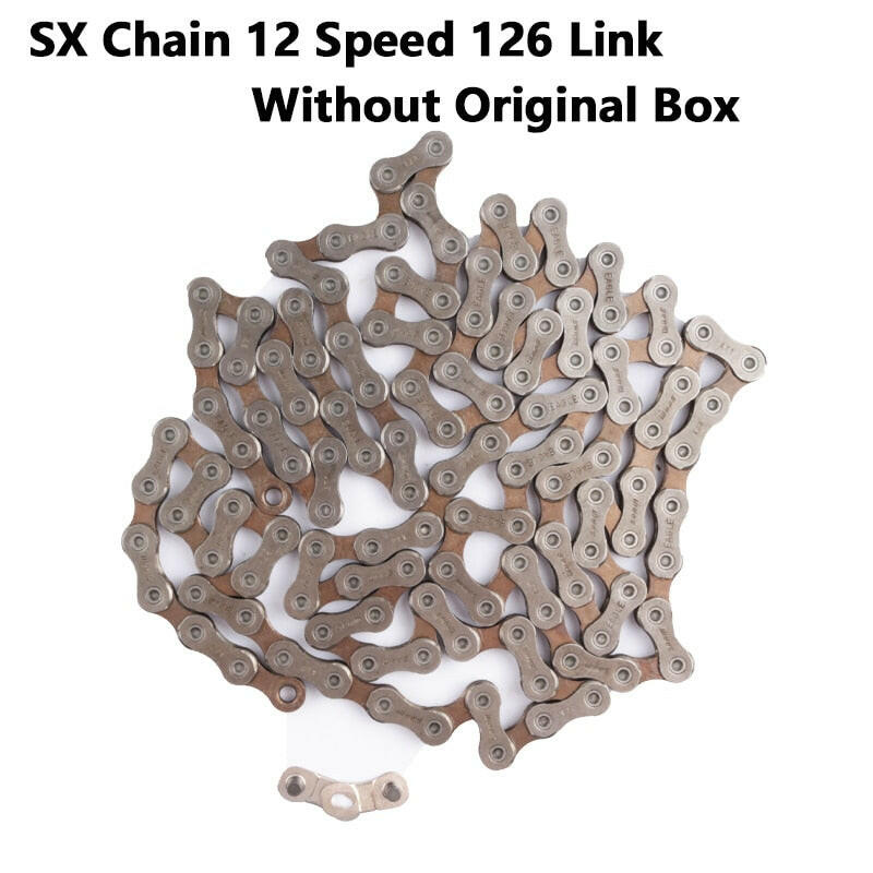 Sram GX NX SX Eagle 12 Speed Chain MTB Solid Pin Riveting 116L 126L Mountain Bike Bicycle Chain Eagle Magic 1 Pcs Chain Part-WAYBIKER