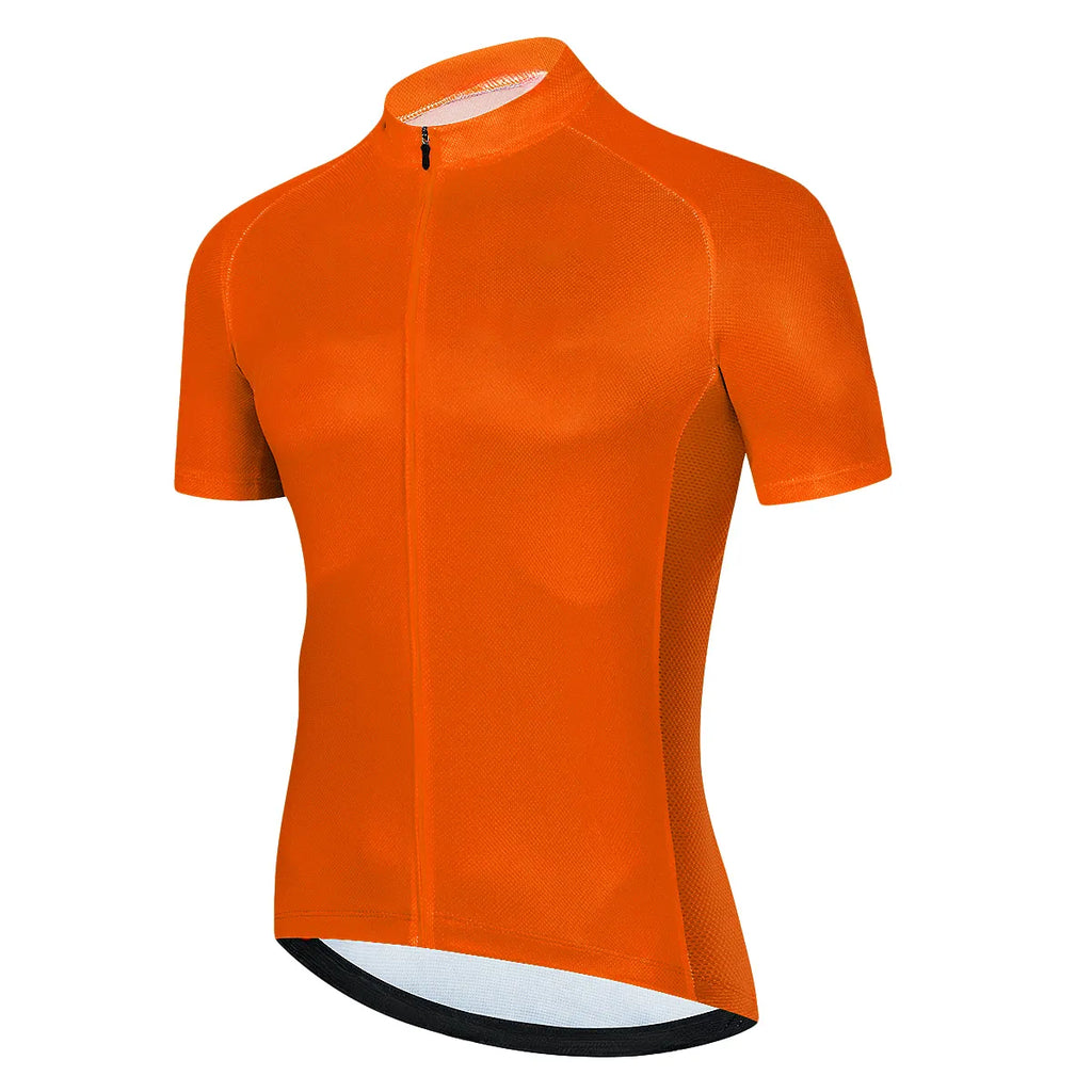 Summer yellow Cycling Jersey Shirt Racing Sport Bicycle Shirt Ropa Ciclismo Pro Team MTB Bike Jersey Cycling-WAYBIKER