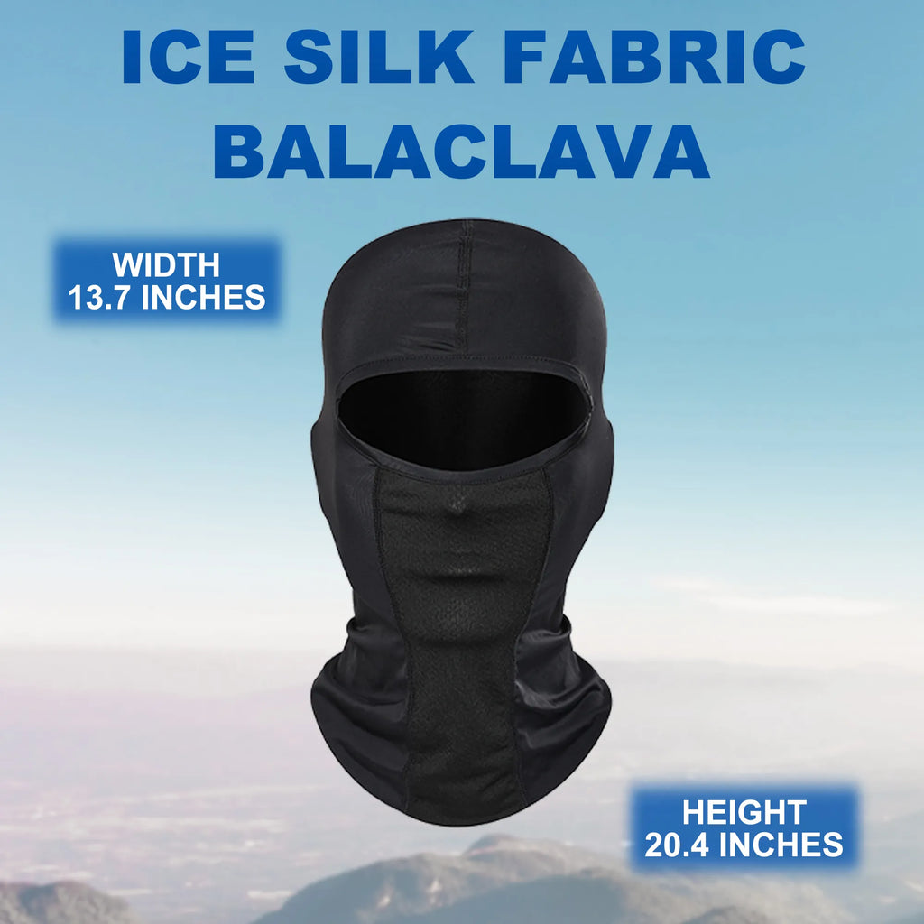 Hot Protection Breathable Protective Face Mask Cool Soft Outdoor Motorcycle Bicycle Full Face Mask Balaclava Ski Neck Beanies-WAYBIKER