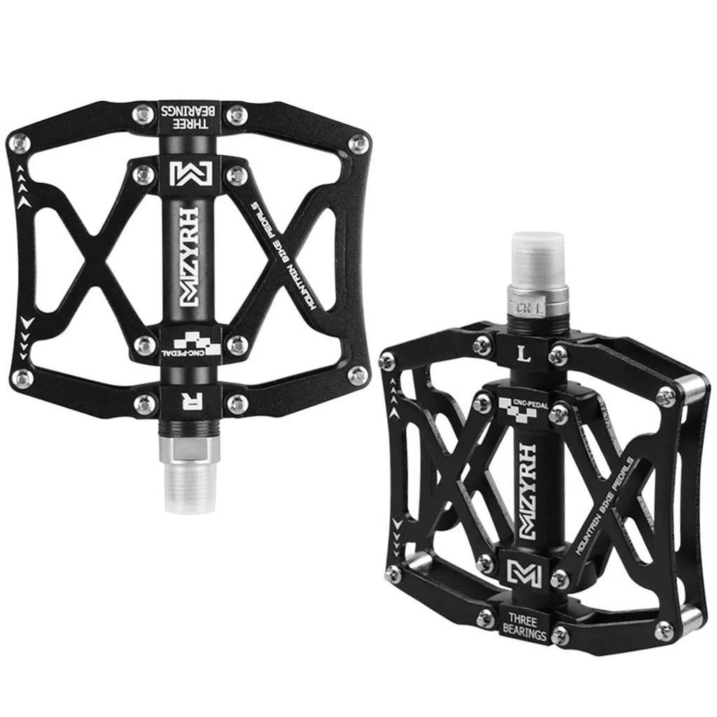 2pcs/set Mountain Bike Pedals Lightweight Aluminum Bicycle Pedals MTB Road Bike Cycling Pedals Platform-WAYBIKER