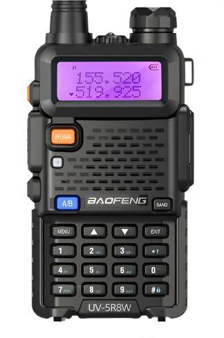 Baofeng UV-5R 8W True High Power 8/5W Powerful Walkie Talkie Long Range 16km Dual Band Two Way Radio CB Portable UV5R Hunting-WAYBIKER